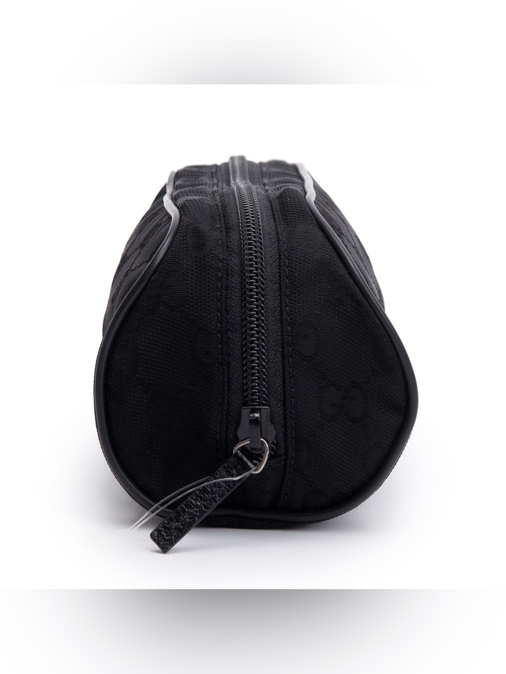 Black GG Canvas Cosmetic Pouch - Picture 2 of 3